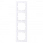 Рамка 4-ая M-Pure Бриллиантовый белый