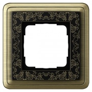 Рамка 1-ая Gira ClassiX Art Бронза/Черный
