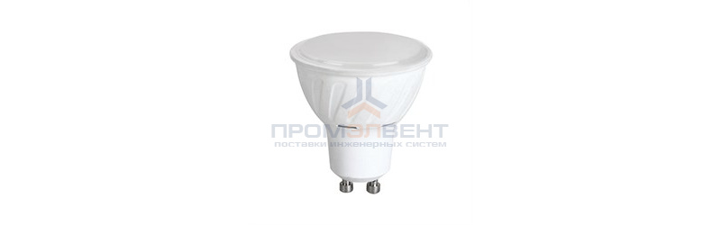 Ecola Reflector GU10  LED Premium 10,0W  220V 4200K (композит) 57x50