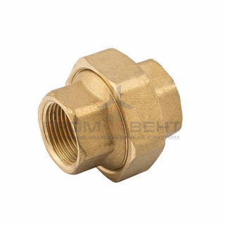 Сгон прямой американка ELSEN METALIT EBF21 - 1" (ВР/ВР, уплотнение евроконус)