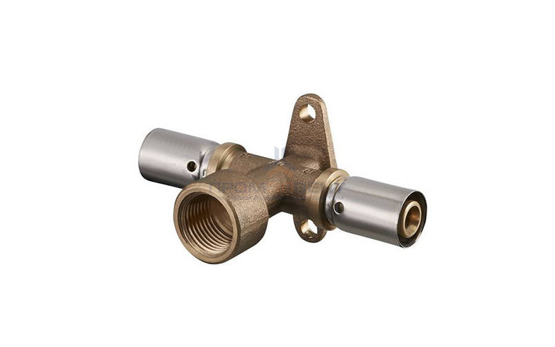Тройник с внутренней резьбой и креплением Oventrop Cofit P - 16x2.0 x 1/2