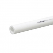 Труба полипропиленовая Fusitek SDR11 - 50x4.6 (PN10, Tmax 35°C, цвет белый, штанга 4м.)