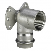 Водорозетка Viega Sanpress Inox 2325.5 - 22 x 1/2" (нержавеющая сталь)