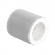 Муфта VALTEC VTp.703 - 25 (для полипропиленовых труб под пайку, цвет белый)