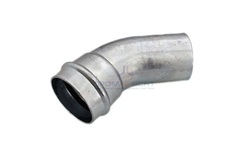 Отвод 45° Conex Banninger PC 5040 - 35 (оцинкованная сталь)