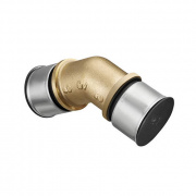 Отвод 45° Oventrop Cofit P - 50x4.5 (прессовой, латунь)
