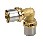 Отвод 90° Giacomini RM122 - 16x2.0 (прессовой, для металлопластиковых труб)