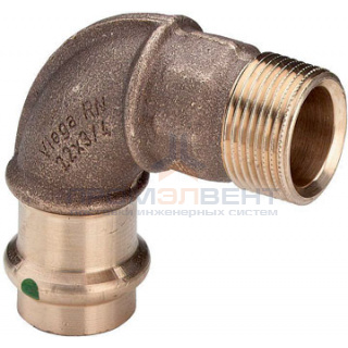 Отвод 90° Viega G3 Sanpress 2214 - 22 x 3/4"