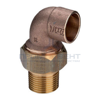 Отвод 90° Viega R4 94098G - 18 x 1/2"