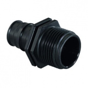 Переход на наружную резьбу Uponor Q&E - 25 x 3/4" (для труб из сшитого полиэтилена и фитингов Wipex)