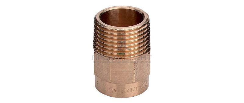 Переход на наружную резьбу Viega R4 94243G - 76,1 x 2 1/2