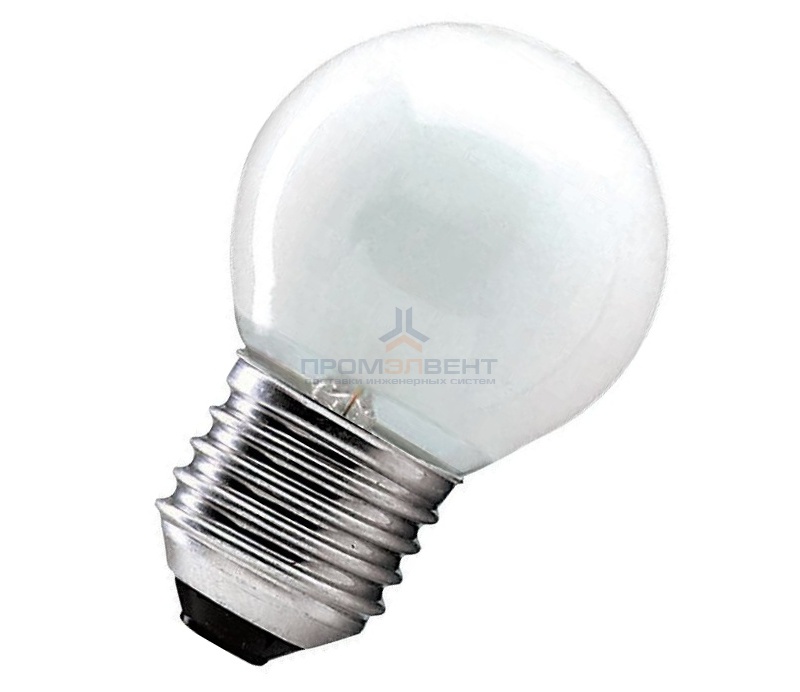 Лампа накаливания шарик Osram CLASSIC P FR 25W E27 матовая
