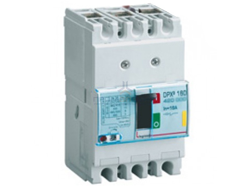 Автоматический выключатель Legrand DPX3 160 3P 16А 36kA (автомат)