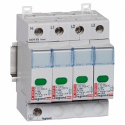 Разрядник Legrand 4-полюсный класс 1+2 8кА 320В
