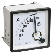 Амперметр Э47 1000/5А кл. точн. 1,5 96х96мм